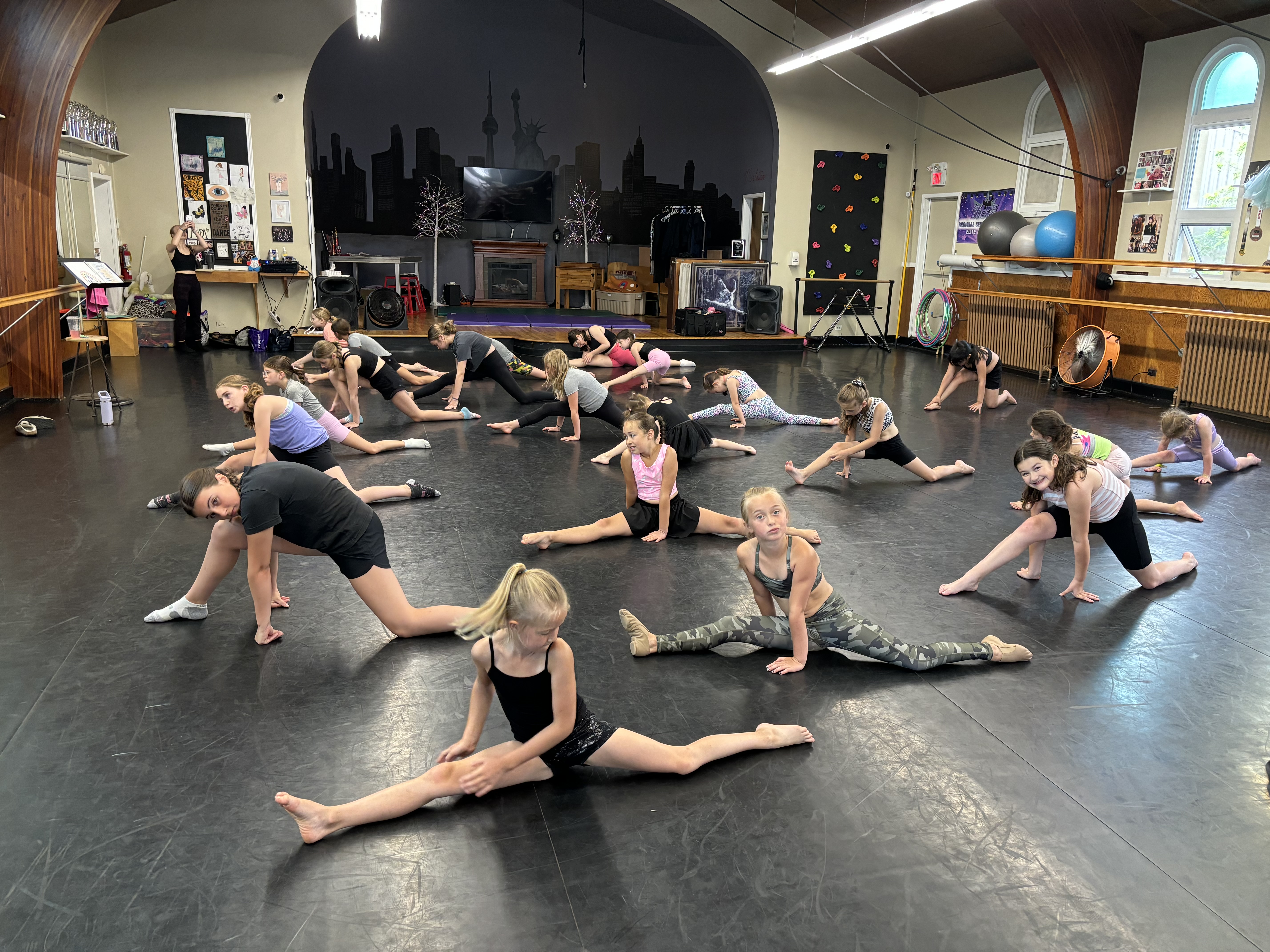 Expressive movement during a Northern Dance Lab performance